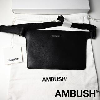 アンブッシュ(AMBUSH)の新品 2020SS AMBUSH レザーウエストポーチ(ボディーバッグ)