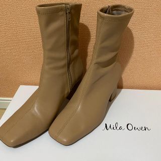 ミラオーウェン(Mila Owen)のMila owen ストレッチブーツ 2019AW(ブーツ)