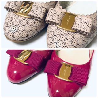 フェラガモ パンプス(ピンク/桃色系)の通販 38点 | Ferragamoを買う