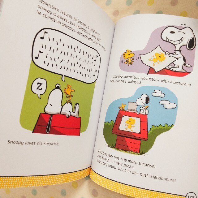 Snoopy 新品 スヌーピー 英語絵本 5min ストーリー集の通販 By ちいたん スヌーピーならラクマ