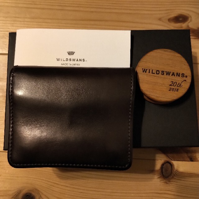 WILDSWANS ワイルドスワンズ ミニ財布 kf-003 サドルレザー 大切な人へ