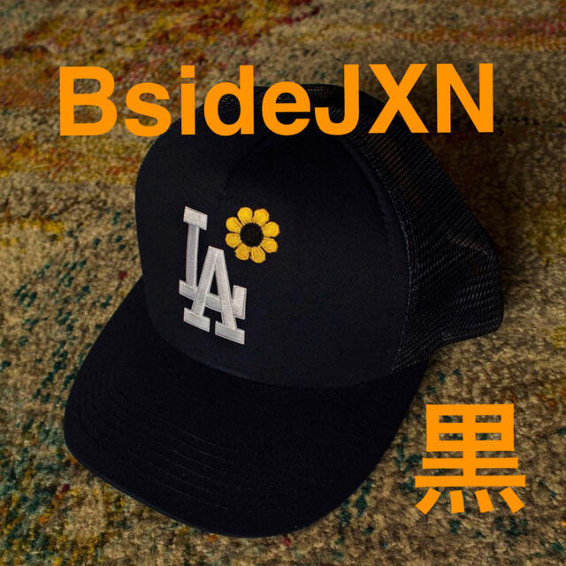 bsidejxn ブラック　スナップバック