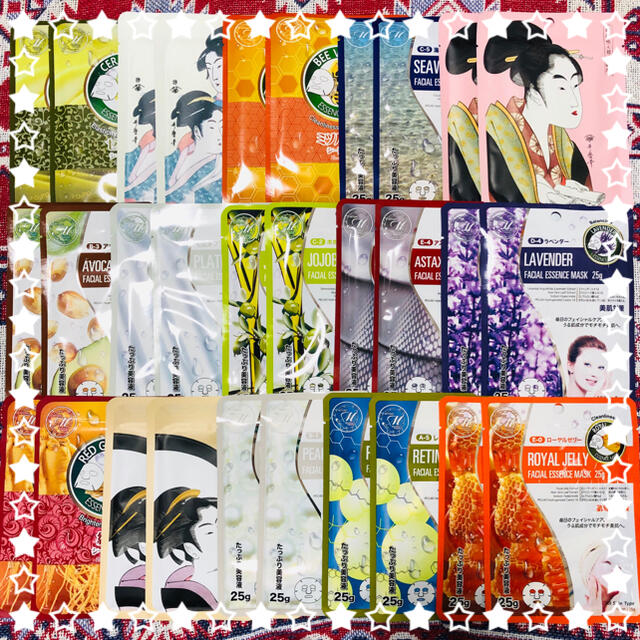 NO151. mitomo 美友 フェイスパック パックシート 30枚 コスメ/美容のスキンケア/基礎化粧品(パック/フェイスマスク)の商品写真