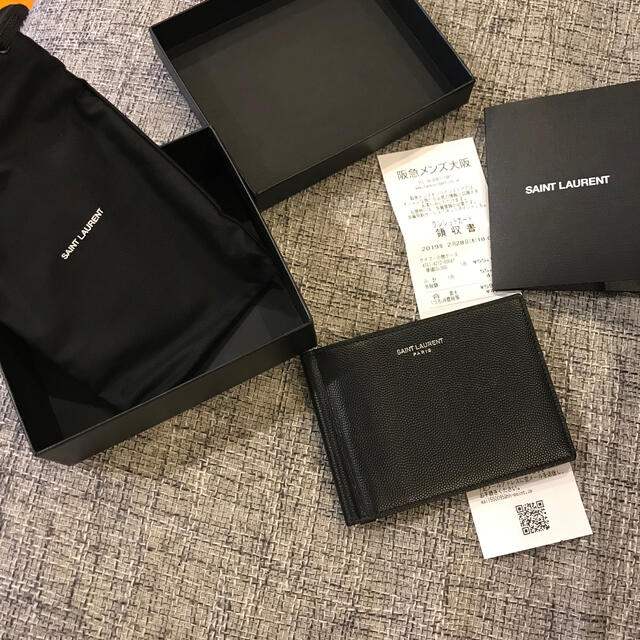 Saint Laurent(サンローラン)のSAINT LAURENT 財布　美品 メンズのファッション小物(折り財布)の商品写真