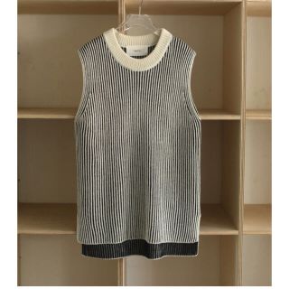 トゥデイフル(TODAYFUL)のトゥデイフル  Tuck Stripe Vest(ベスト/ジレ)