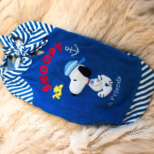 SNOOPY(スヌーピー)のスヌーピー犬服 DS ハンドメイドのペット(ペット服/アクセサリー)の商品写真