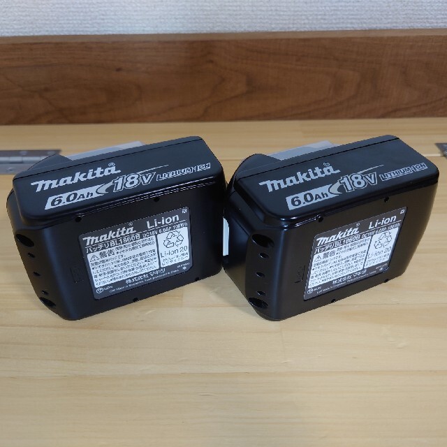マキタ　18V　新品　6.0Ahバッテリー　BL1860B