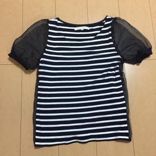 マーキュリーデュオ(MERCURYDUO)の再値下げ！ ボーダーカットソー♡(Tシャツ(半袖/袖なし))