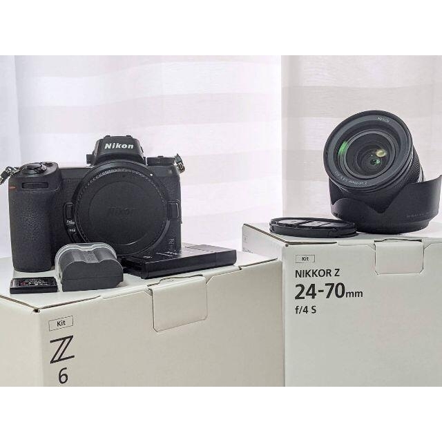 スマホ/家電/カメラニコン Nikon Z6 24-70mm F4 レンズキット豪華おまけ付き