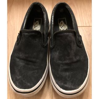 ヴァンズ(VANS)のバンズ ブラック スリッポン(スリッポン)