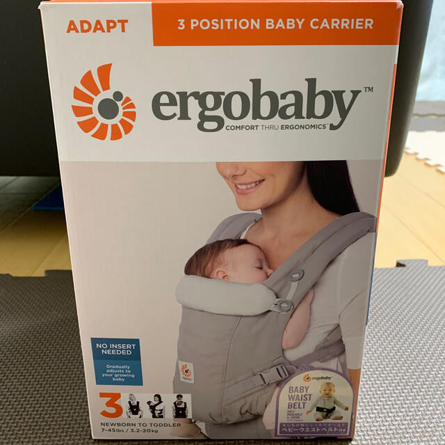 Ergobaby - エルゴベビー アダプト グレー ダッドウェイの+