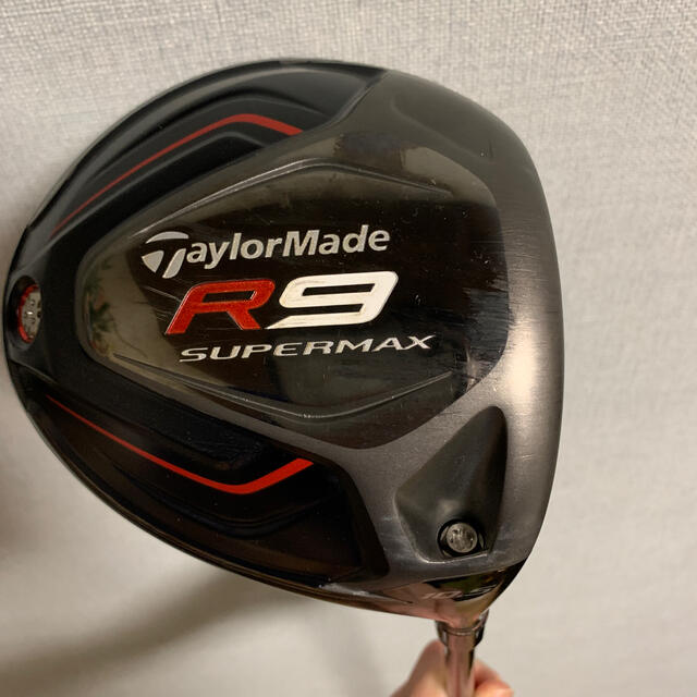 TaylorMade(テーラーメイド)のテーラーメイド　R9 スーパーマックス　10.5°ドライバー　フレックスSR スポーツ/アウトドアのゴルフ(クラブ)の商品写真