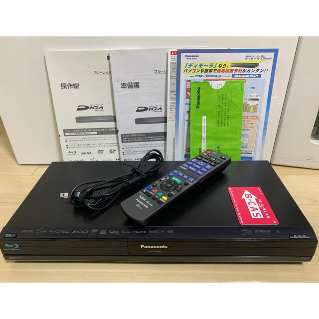 Panasonic Blu-ray DIGA DMR-BR585 整備済 有名ブランド 4284円引き ...