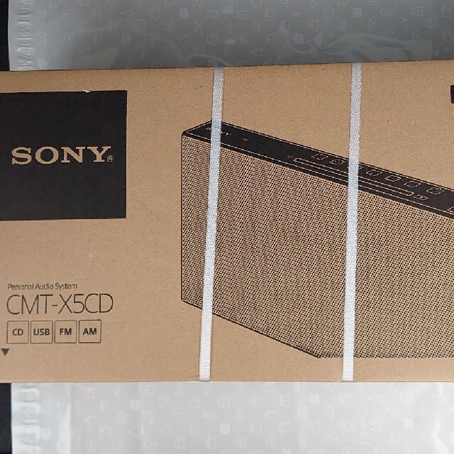 SONY CMT-X5CD(B) パーソナルオーディオシステム スマホ/家電/カメラのオーディオ機器(ポータブルプレーヤー)の商品写真