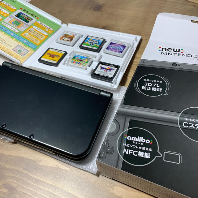 本体Newニンテンドー3DS LL メタリックブラック おまけ付き