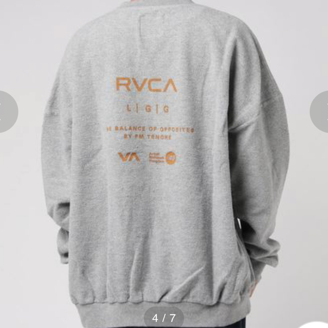 RVCA(ルーカ)の🖤♥️値下げ相談♥️🖤ルーカ RVCA ビックサイズ　パーカー メンズのトップス(パーカー)の商品写真