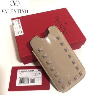 ヴァレンティノガラヴァーニ(valentino garavani)の【正規品】美品✨ヴァレンティノガラヴァーニ /スマホケース(モバイルケース/カバー)