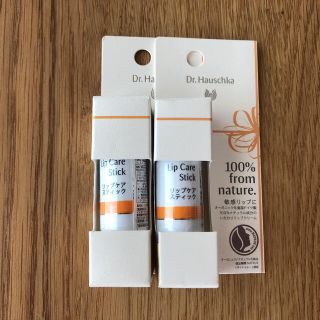 ドクターハウシュカ(Dr.Hauschka)の【新品】ドクターハウシュカ  リップクリーム 4.8g 2点セット(リップケア/リップクリーム)