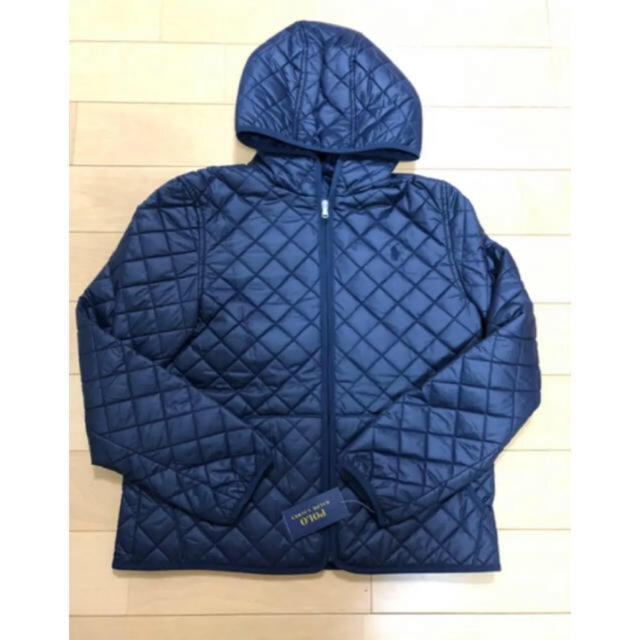 POLO RALPH LAUREN(ポロラルフローレン)の新品・未使用　ラルフローレン　キルティング　ジャケット　ネイビー　レディースS レディースのジャケット/アウター(ナイロンジャケット)の商品写真