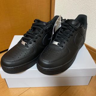 ナイキ(NIKE)の新品 NIKE（ナイキ）／エアフォースワン 28cm ブラック(スニーカー)