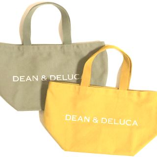 ディーンアンドデルーカ(DEAN & DELUCA)のディーン＆デルーカ の チャリティ トート S キャラメルイエローとオリーブ(トートバッグ)