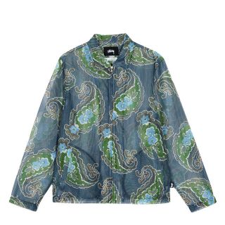 ステューシー(STUSSY)のstussy paisley mesh jacket(ブルゾン)