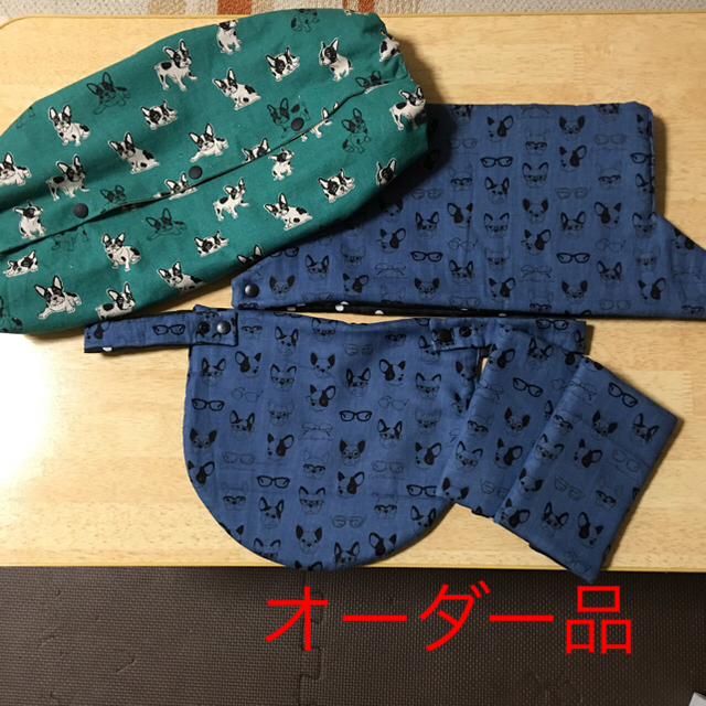 れー様専用⭐︎首まわり３点セット＋カバー ハンドメイドのキッズ/ベビー(外出用品)の商品写真