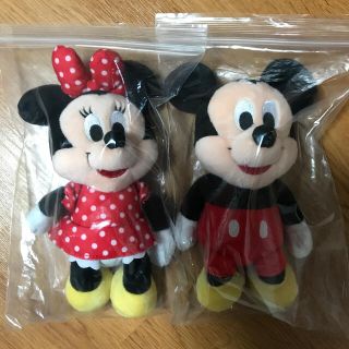 ディズニー(Disney)のミッキーマウス、ミニーマウスぬいぐるみ(ぬいぐるみ)