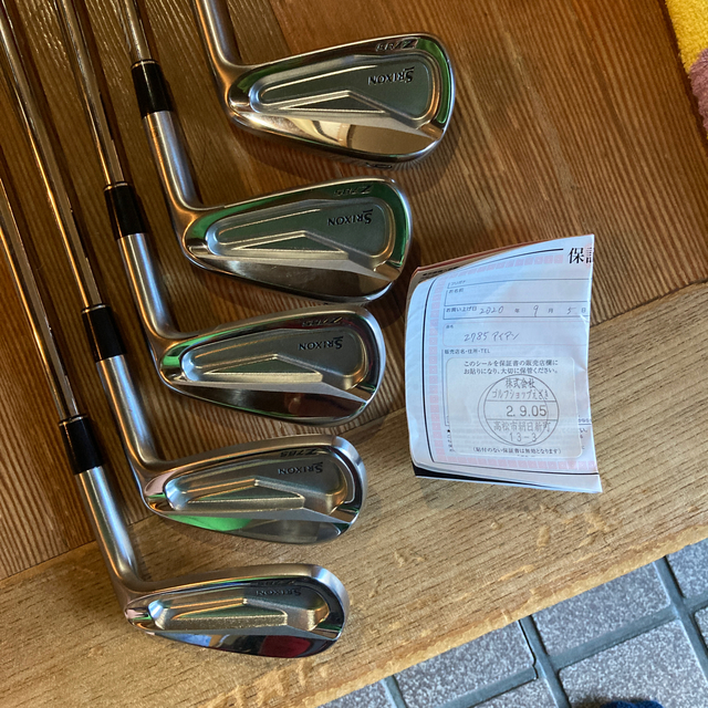 ゴルフ SRIXON Z785アイアン モーダス120S Aw-5の7本 販促大王