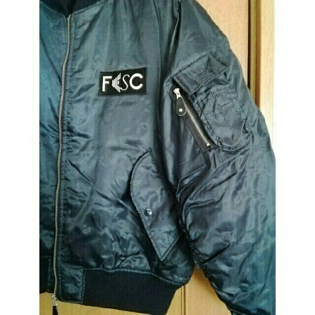 FESC MULTI DRIPフライトジャケットMA-1 JKT 黒 L