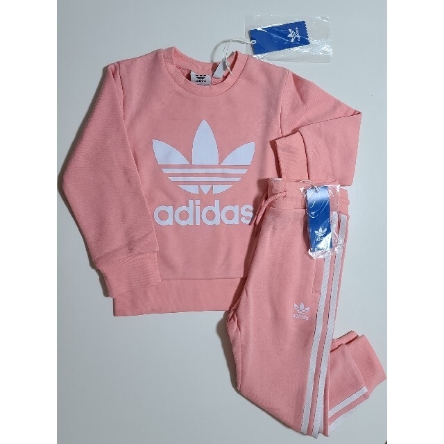 adidas(アディダス)のタイムセール！！adidas・originals・キッズ・セットアップ☆ キッズ/ベビー/マタニティのキッズ服女の子用(90cm~)(その他)の商品写真