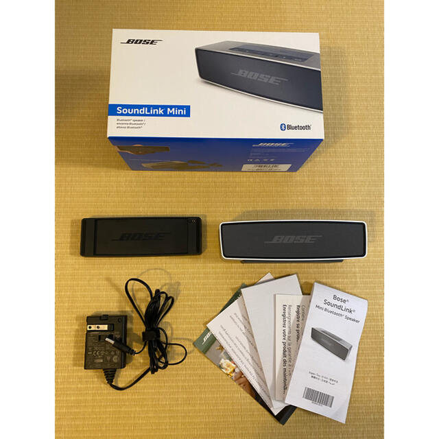 値下げ☆ BOSE SoundLink Mini silverオーディオ機器