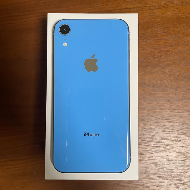 値下げしました】iPhone XR Blue 256 GB SIMフリー 愛用 20160円