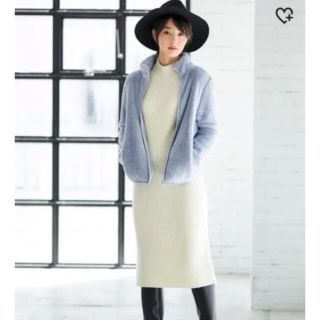 ユニクロ(UNIQLO)のユニクロ　ラムウールブレンドワンピース(ロングワンピース/マキシワンピース)