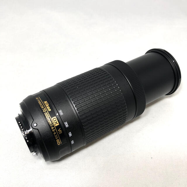 Nikon(ニコン)のNikon ニコンAF-P 70-300 f/4.5-6.3G ED VR  スマホ/家電/カメラのカメラ(レンズ(ズーム))の商品写真