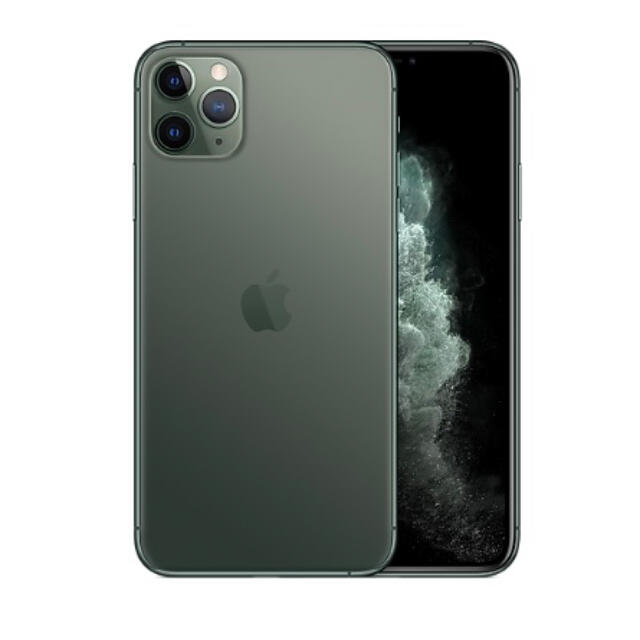 SIMフリー iPhone11ProMax64GB ミッドナイトグリーン