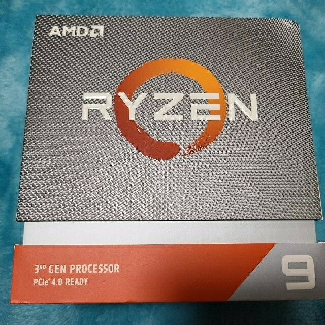 PCパーツAMD Ryzen  9 3950X ほぼ未使用