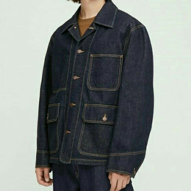 新品 完売品 UNIQLO U aw デニムワークジャケット XXL