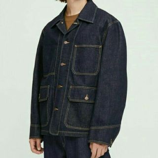 ユニクロ(UNIQLO)の新品 完売品 UNIQLO U aw デニムワークジャケット XXL(Gジャン/デニムジャケット)