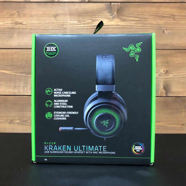 razer kraken ultimate スマホ/家電/カメラのオーディオ機器(ヘッドフォン/イヤフォン)の商品写真