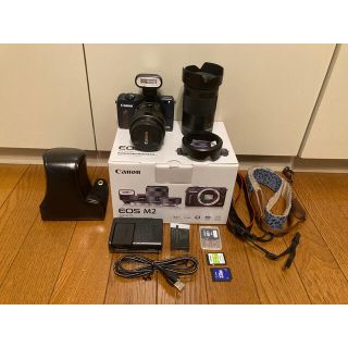 キヤノン(Canon)のeos m2【れいママ様専用】 (ミラーレス一眼)