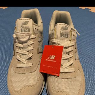 ニューバランス(New Balance)のNB ニューバランス　スニーカー　574 ベージュ(スニーカー)