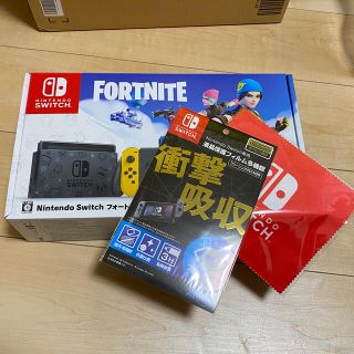 ニンテンドースイッチ(Nintendo Switch)の【新品未使用】任天堂switch フォーナイト　限定版　FORTNITE(家庭用ゲーム機本体)