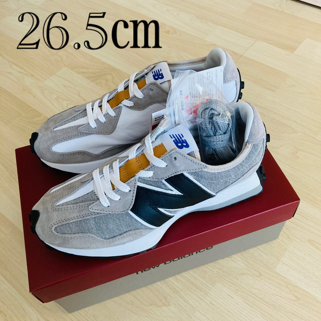 New Balance(ニューバランス)のニューバランス 327 ×リーバイス グレー 26.5㎝ メンズの靴/シューズ(スニーカー)の商品写真