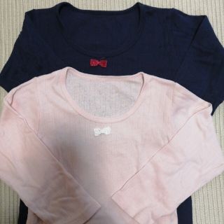 まみ様専用☆　肌着　長袖　サイズ110　ガール　女の子　(Tシャツ/カットソー)