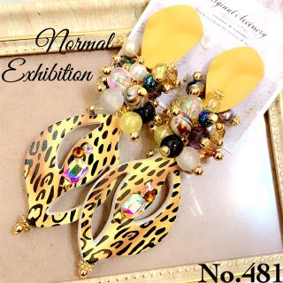 ★普通出品★Normal Exhibition No.481(ピアス)