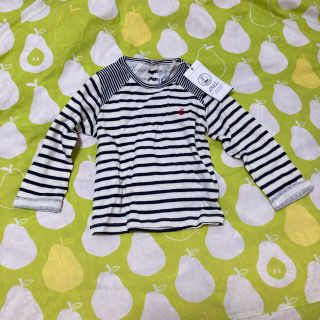 プチバトー(PETIT BATEAU)のプチバトー　マリニエール　80 カットソー　未使用(シャツ/カットソー)