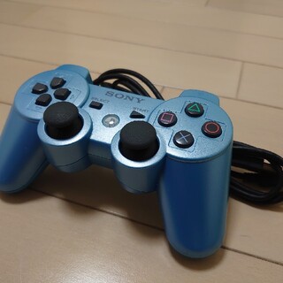 プレイステーション3(PlayStation3)のUSB付属・SONY PS3 コントローラー・ブルー(家庭用ゲーム機本体)