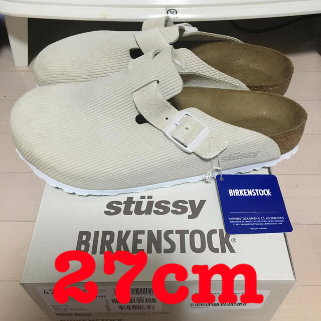 STUSSY stussy × BIRKENSTOCK BOSTON 27cmの by shop｜ステューシーならラクマ