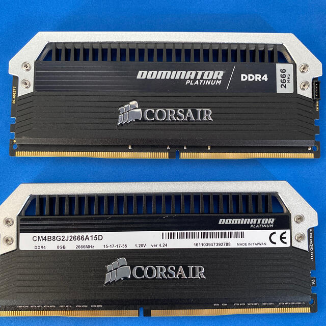 メモリ　DDR4 8GB X2枚セット 2